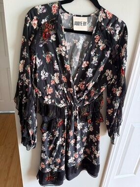 ANIYE BY Floral Dress Size Medium NWOT XS